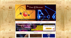 Desktop Screenshot of laws-of-universe.com